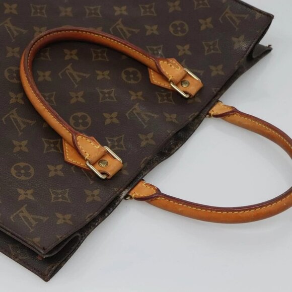 LOUIS VUITTON Monogram Sac Plat Hand Bag - Picture 7 of 15